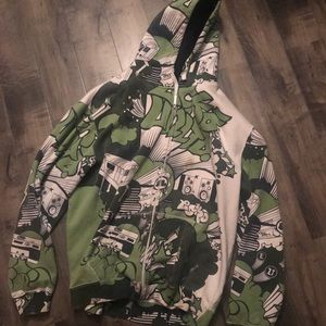 Echo zip up hoodie